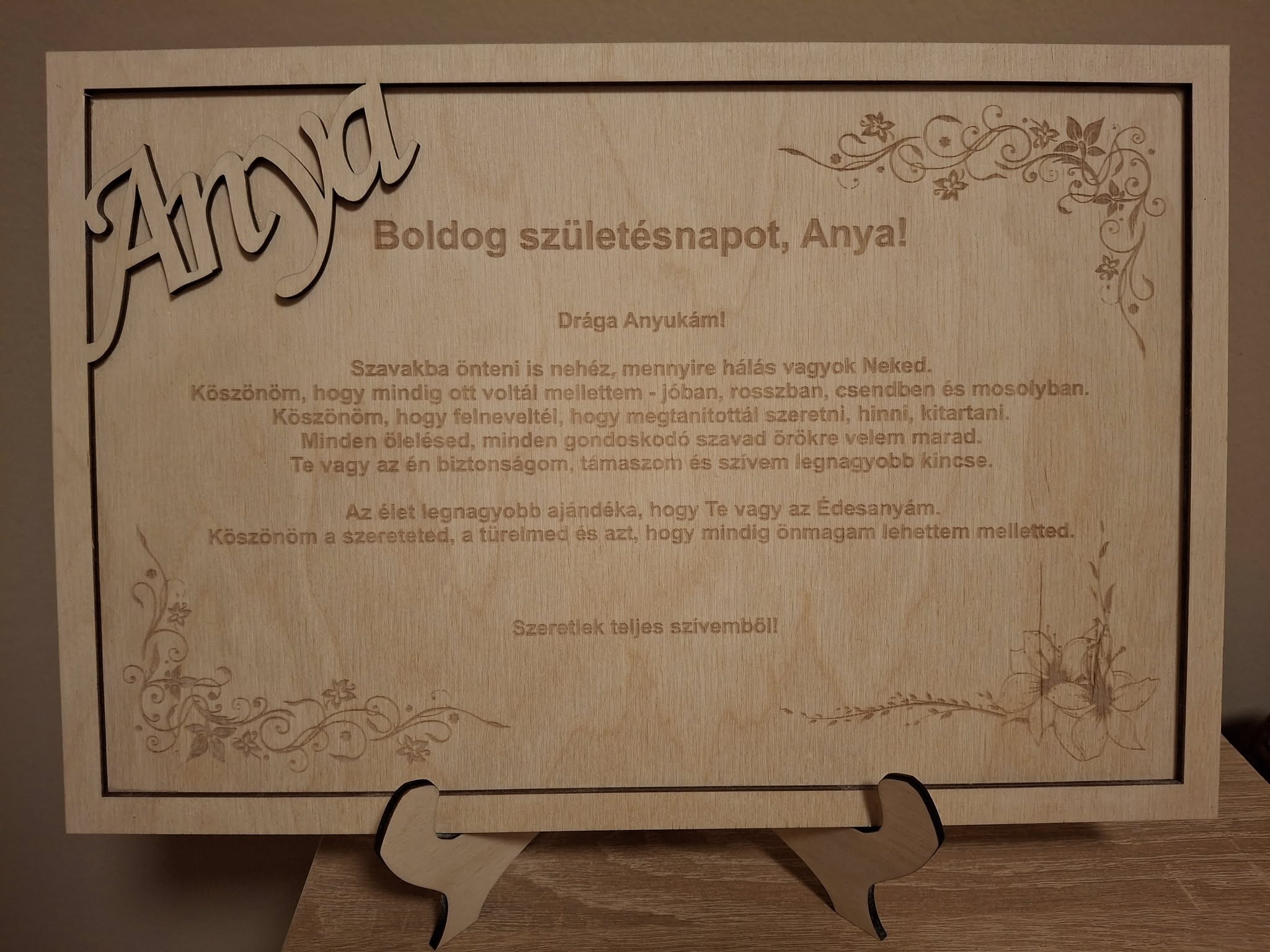 Fa termékek - Anyák napja, Nőnap 24