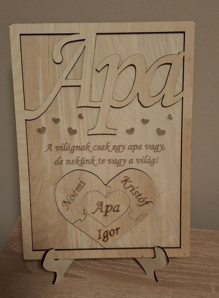 Fa termékek - Apák napja 3